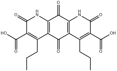 119623-84-6 1,2,5,8,9,10-Hexahydro-2,5,8,10-tetraoxo-4,6-dipropylpyrido[3,2-g]quinoline-3,7-dicarboxylic acid