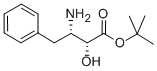 TERT-BUTYL (2R,3S)-3-AMINO-2-HYDROXY-4-PHENYLBUTANOATE Struktur