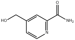 4-(HYDROXYMETHYL)PYRIDINE-2-CARBOXAMIDE Struktur