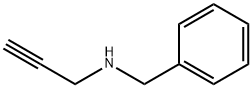 N-苄基丙-2-炔-1-胺 HCL, 1197-51-9, 结构式