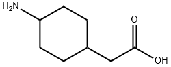 (4-Amino-cyclohexyl)-acetic acid Struktur
