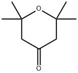 2,2,6,6-tetramethyl-2H-3,5,6-trihydropyran-4-one Struktur
