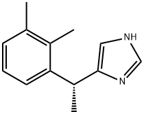 LEVOMEDETOMIDINE, 119717-21-4, 结构式