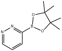 哒嗪-3-硼酸频哪醇酯 结构式