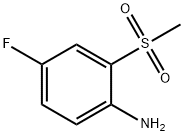 2-甲砜基-4-氟苯胺, 1197193-21-7, 结构式