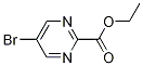 5-溴嘧啶-2-羧酸甲酯 结构式