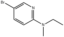 5-bromo-N-ethyl-N-methyl-pyridin-2-
amine Structure