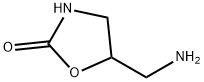 5-アミノメチル-2-オキサゾリジノン 化学構造式