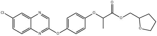 Quizalofop-p-tefuryl  Struktur