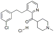 (1-甲基-4-哌啶基)[3-[2-(3-氯苯基)乙基]吡啶-2-基]甲酮盐酸盐