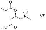 Propionyl-L-carnitine hydrochloride Struktur