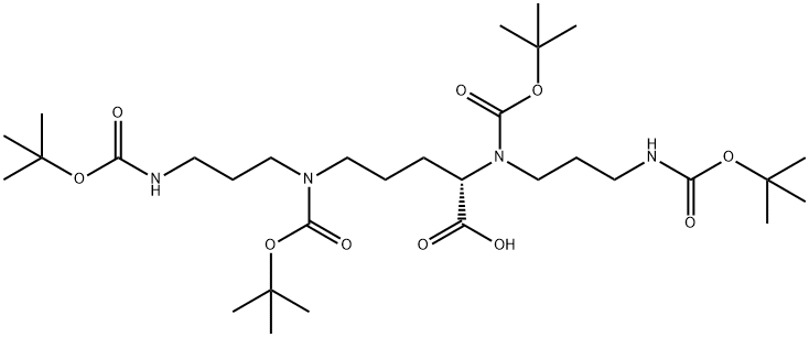 BOC4-SPER-CO2H, 119798-08-2, 结构式