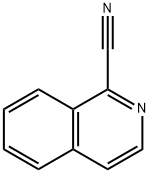イソキノリン-1-カルボニトリル 化学構造式