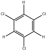 1,3,5-トリクロロベンゼン-D3 化学構造式