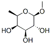 .beta.-D-Galactopyranoside, methyl 6-deoxy- Structure