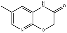 7-メチル-1H-ピリド[2,3-B][1,4]オキサジン-2(3H)-オン 化学構造式