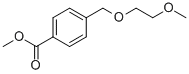 methyl 4-((2-methoxyethoxy)methyl)benzoate 结构式