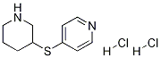 4-(피페리딘-3-일티오)피리딘2HCl