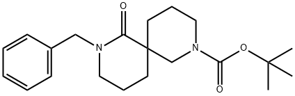 tert-Butyl 10-benzyl-11-oxo-4,10-diazaspiro[5.5]undecan-4-carboxylate|8-苄基-7-氧代-2,8-二氮杂螺[5.5]十一烷-2-羧酸叔丁酯