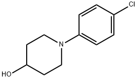 4-Chlorophenyl-4-hydroxypiperidine Struktur