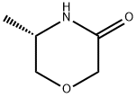 (5S)-5-methylmorpholin-3-one Struktur
