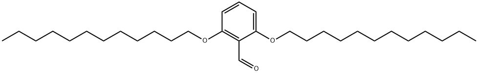 2,6-bis(dodecyloxy)benzaldehyde Struktur