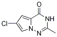 6-chloro-2-Methylpyrrolo[1,2-f][1,2,4]triazin-4(3H)-one Struktur