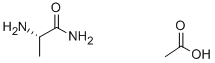 ALANINE-NH2 ACETATE SALT Structure