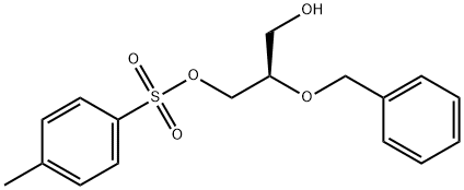 (R)-2-BENZYLOXY-1,3-PROPANEDIOL 1- (P-TOLUENESULFONATE) 化学構造式
