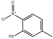 Benzenethiol,  5-methyl-2-nitro- Struktur