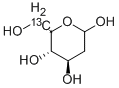 2-デオキシ-D-グルコース-6-13C 化学構造式