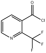 3-Pyridinecarbonyl chloride, 2-(trifluoromethyl)- (9CI) Structure