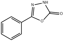 1,3,4-OXADIAZOL-2(3H)-ONE, 5-PHENYL- Structure