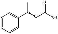 3-Phenylbut-2-enoic acid Struktur