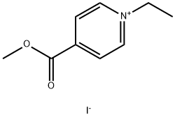 1-エチル-4-(メトキシカルボニル)ピリジニウムヨージド 化学構造式