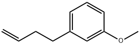 4-(3-METHOXYPHENYL)-1-BUTENE Struktur