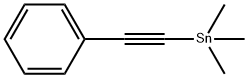 三甲基(苯乙炔基)锡, 1199-95-7, 结构式
