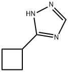 3-cyclobutyl-1H-1,2,4-triazole(SALTDATA: FREE) Struktur