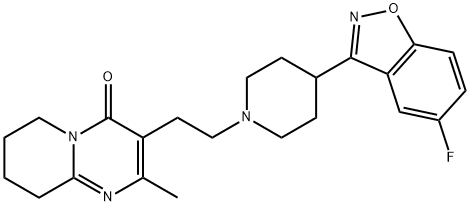 5-Fluoro Risperidone Struktur