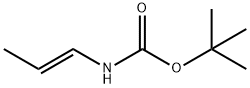 Carbamic acid, 1-propenyl-, 1,1-dimethylethyl ester, (E)- (9CI) Structure