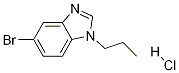 5-Bromo-1-propyl-benzoimidazole HCl Structure