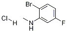 2-Bromo-5-fluoro-N-methylaniline  hydrochloride Structure