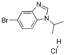 5-Bromo-1-isopropylbenzoimidazole HCl Structure