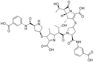 厄他培南二聚体D型杂质,1199797-41-5,结构式