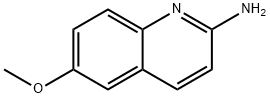 2アミノ6メトキシキノリン 化学構造式