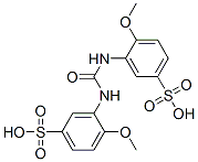 3,3'-(carbonyldiimino)bis[4-methoxybenzenesulphonic] acid 