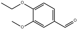4-乙氧基-3-甲氧基苯甲醛 结构式