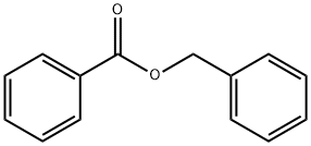 Benzyl benzoate Struktur