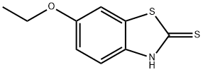 6-ETHOXY-2-MERCAPTOBENZOTHIAZOLE Structure