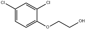 2-(2,4-ジクロロフェノキシ)エタノール 化学構造式